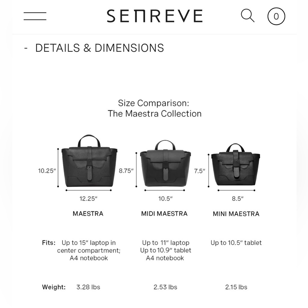 SENREVE Midi Maestra Bag - Picture 11 of 11